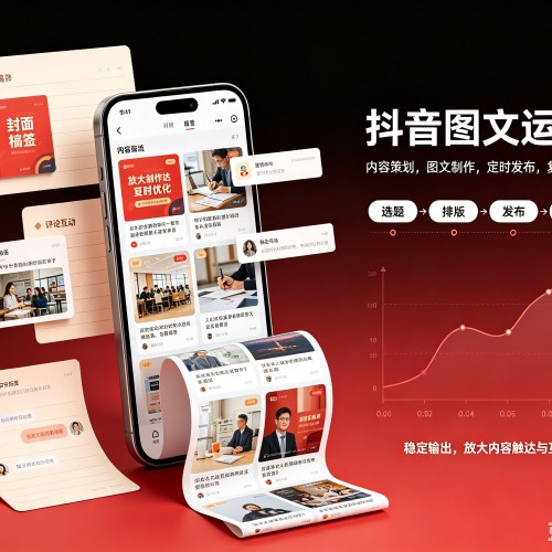 会东抖音图文代运营服务